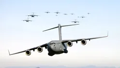 O aeronavă C-17 Globemaster III a plecat din România cu ajutoare pentru Venezuela