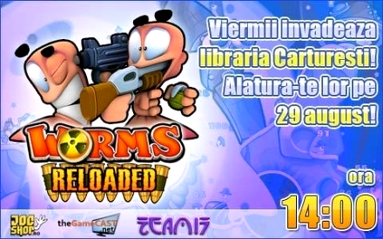 Worms Reloaded - lansare oficială în România