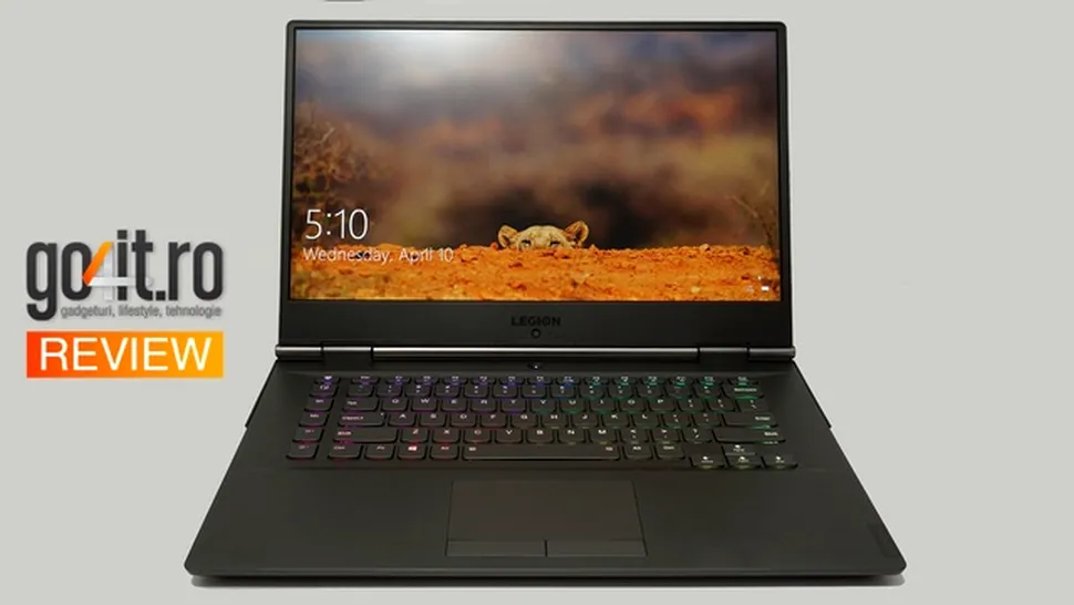 Lenovo Legion Y740 review: un laptop de gaming cu puţine compromisuri