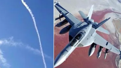 Echipajul unui avion militar american a fost suspendat după ce a desenat pe cer un penis uriaş