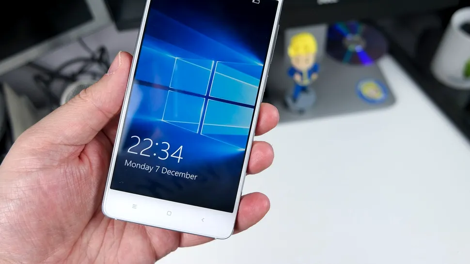 Microsoft ar putea oferi update la Windows 10 pentru unele smartphone-uri lansate cu sistem Android