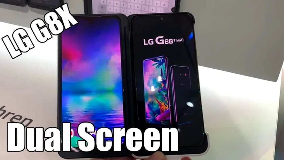 LG G8X cu Dual Screen - Primele impresii despre alternativa la telefoanele cu ecran pliabil [VIDEO]