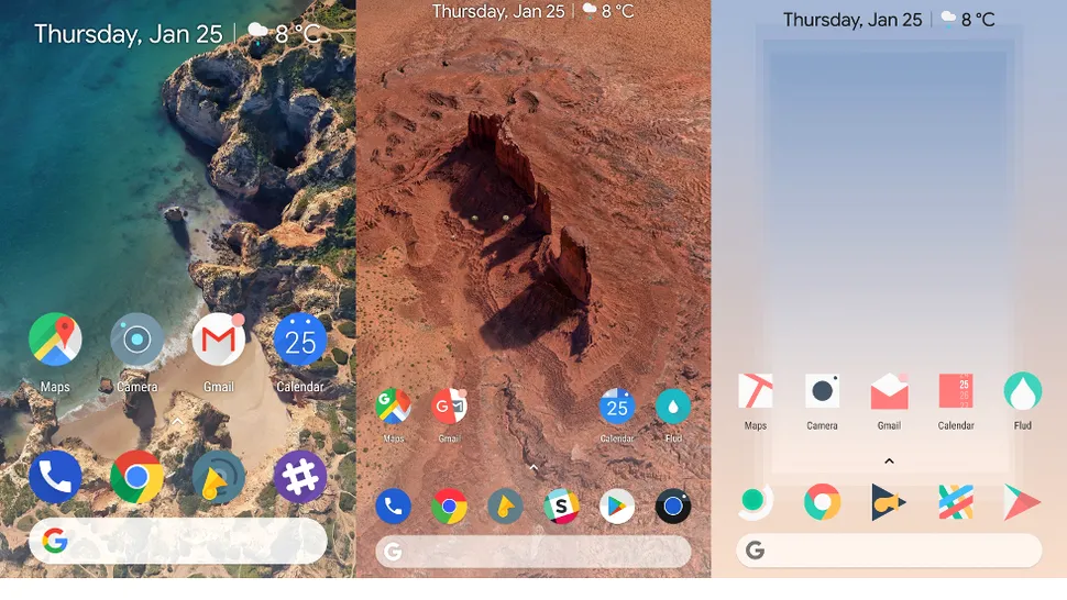 Pixel Launcher 3.0 aduce interfaţa Pixel 2 şi pe dispozitivele care rulează versiuni mai vechi de Android