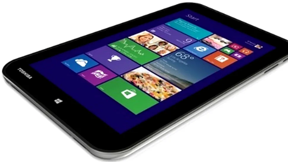 Toshiba Encore, prima tabletă Windows 8 care foloseşte noua generaţie de procesoare Intel Atom