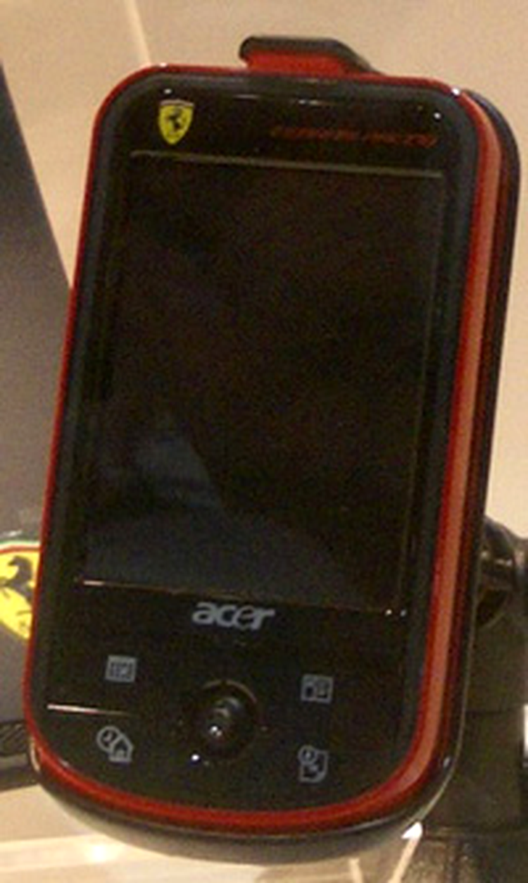 Acer Ferrari Racing Pocket PC