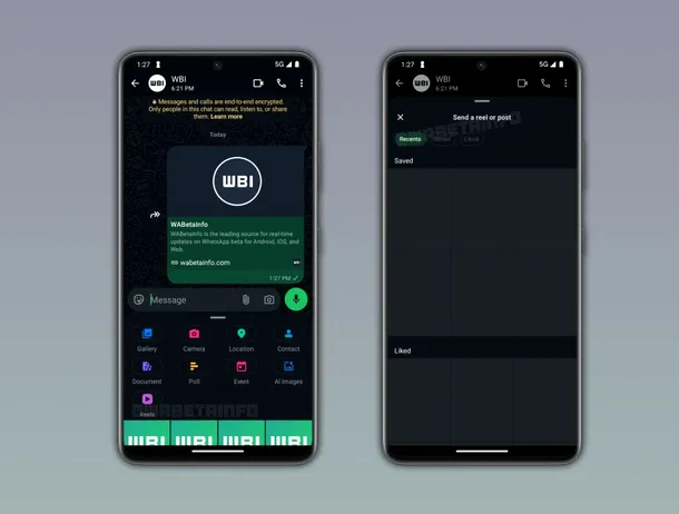 WhatsApp va permite distribuirea clipurilor Instagram Reels mai simplu. Unde apare noul buton și cine îl poate folosi
