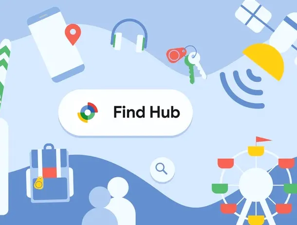 Find Hub, funcție ce permite găsirea valizei pierdute în aeroport