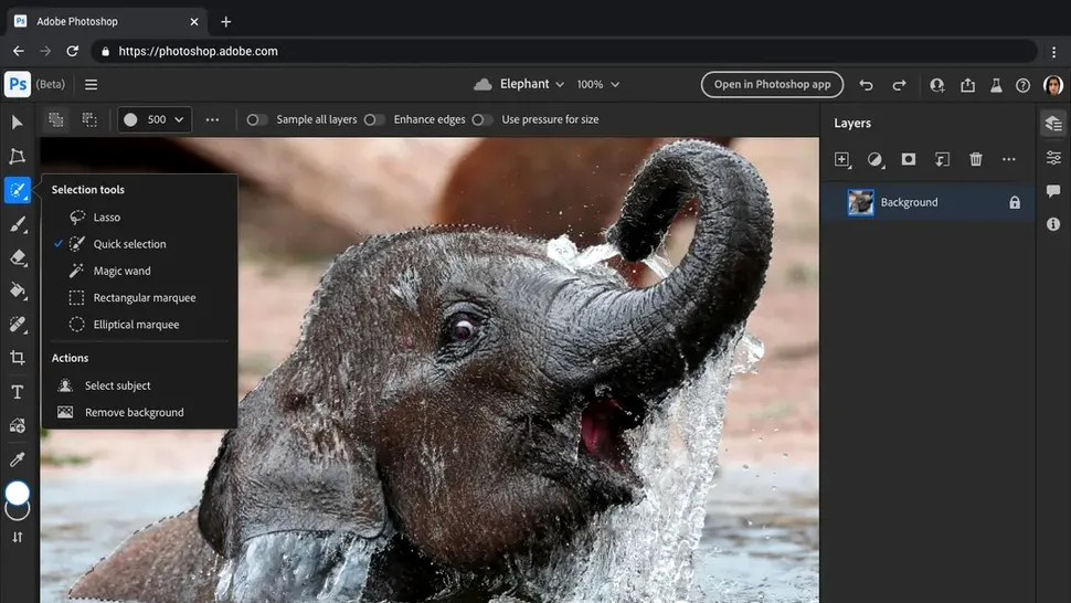 Photoshop va deveni o aplicație „gratuită”, disponibilă în browser