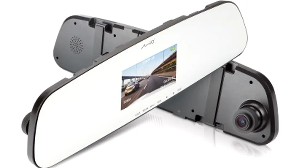 Mio prezintă MiVue R30 - camera video auto deghizată în oglindă retrovizoare