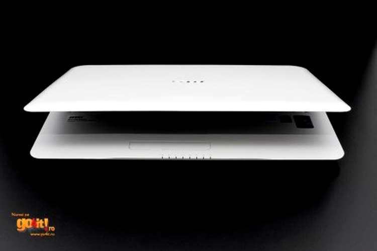 MSI X-Slim X320 seamănă cu MacBook Air...până îl deschizi