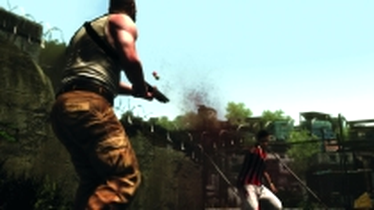 Max îşi arată costumaţia din jocul Max Payne 3