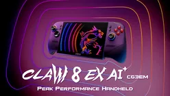 MSI lansează consola Claw 8 EX AI+ cu Intel Arc G3 Extreme