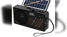 Gadgetul pentru grădină cu panou solar de la Dedeman: Radio portabil cu Bluetooth la 68 de lei