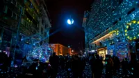Festivalul Spotlight a început în București. 19 proiecte de artă luminoasă și video mapping, în centrul Capitalei