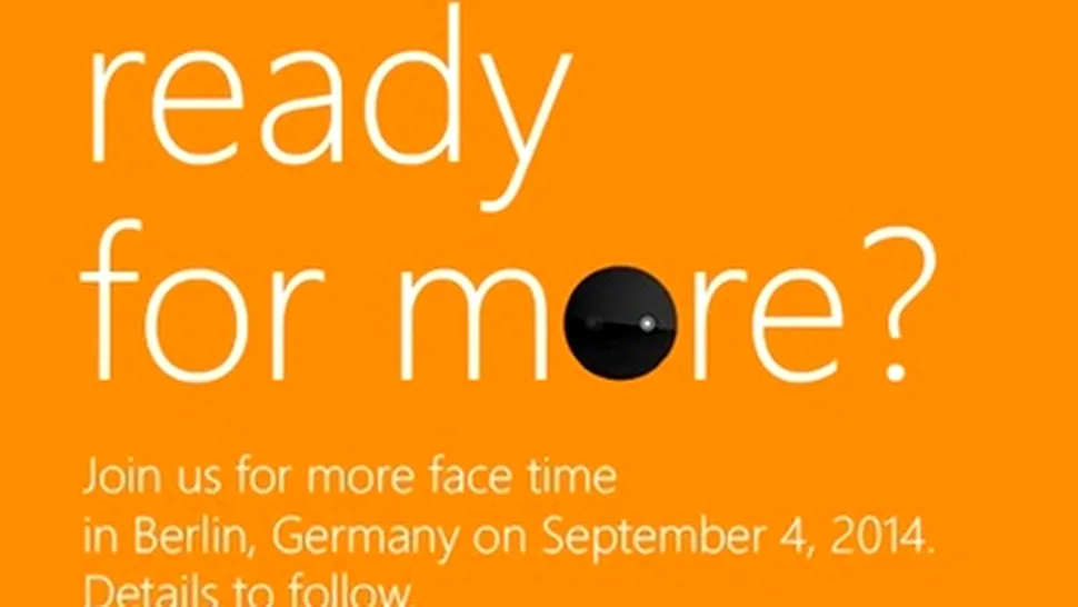 Lumia 830 va oferi o cameră foto de 20 MP cu tehnologie PureView şi va debuta la IFA Berlin 2014