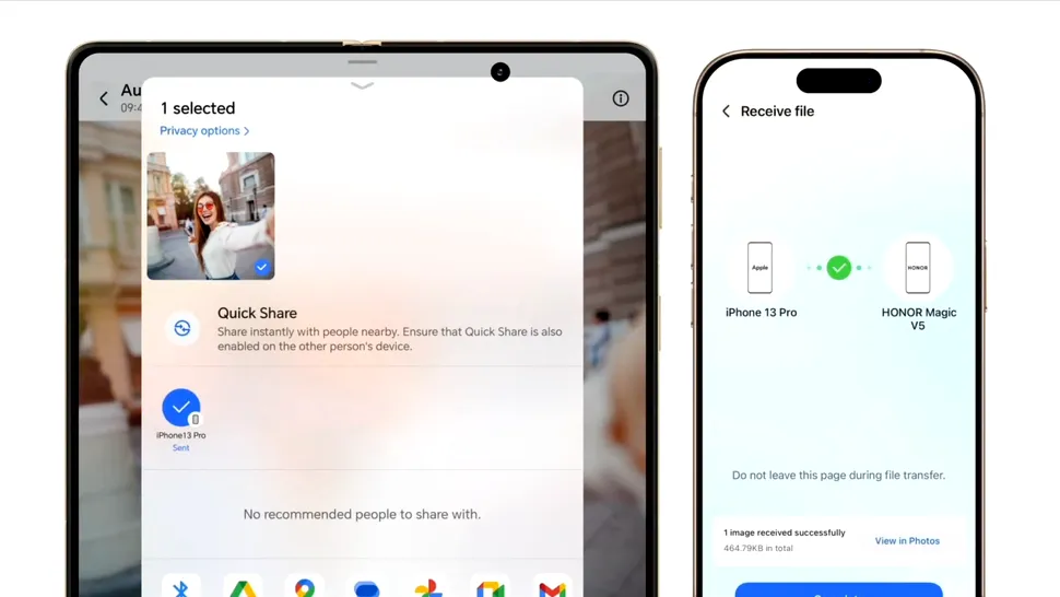 Honor lansează propria sa versiune de AirDrop, compatibilă și cu dispozitivele iOS