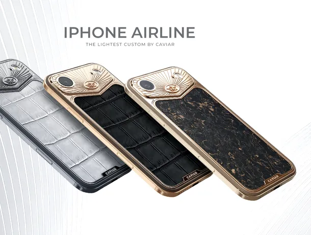 Caviar a lansat o linie personalizată de iPhone Air. Cât costă modelele?