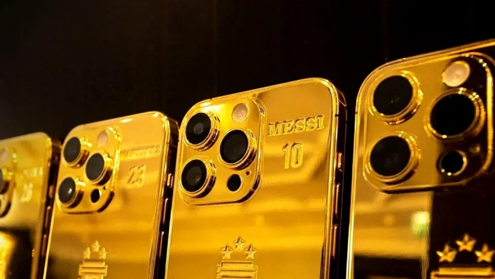 Lionel Messi: 35 de iPhone-uri din aur cadou pentru câștigătorii Cupei Mondiale