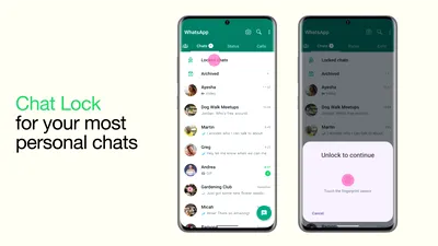 WhatsApp demonstrează Chat Lock, funcția care-ți permite să ascunzi chat-urile cele mai importante