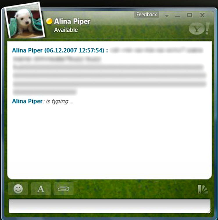 Yahoo! Messenger Vista