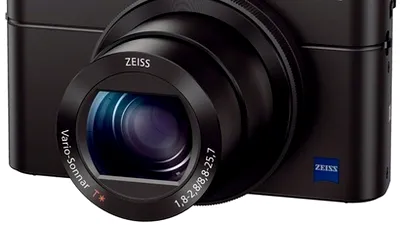 Sony a anunţat RX-100 III, o cameră foto compactă cu senzor mare şi obiectiv performant