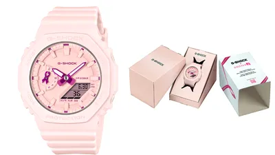 Casio lansează un G-SHOCK complet roz. GMA-S2100PR-4A costă 99 EURO