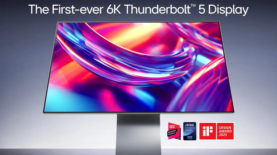 LG UltraFine evo 6K: Primul monitor 6K cu conectivitate Thunderbolt 5