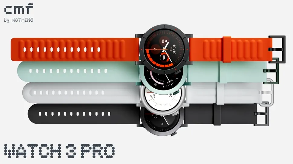 CMF Watch 3 Pro a fost lansat în India cu integrare ChatGPT, funcții avansate de monitorizare a sănătății și autonomie de 13 zile
