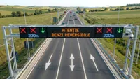 Premieră națională pe DN 17: Sistem de benzi reversibile cu management inteligent al traficului
