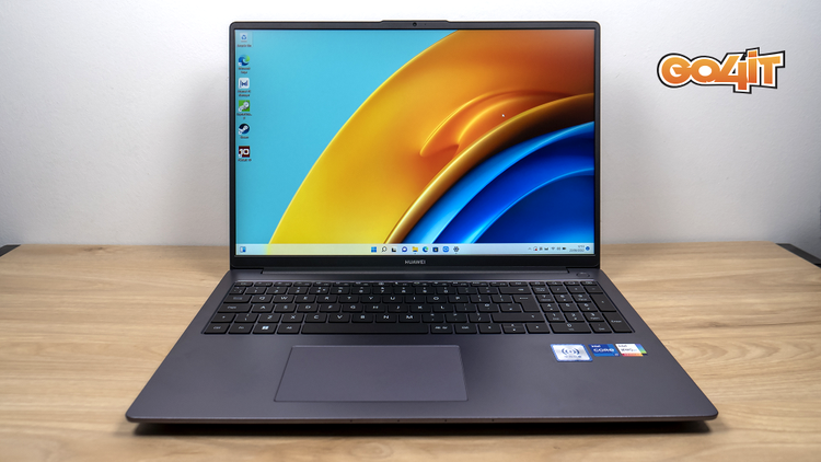 Huawei MateBook D16 front