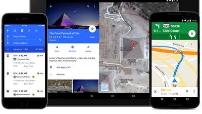 Google Maps pentru Android şi iOS a fost actualizat la Material Design