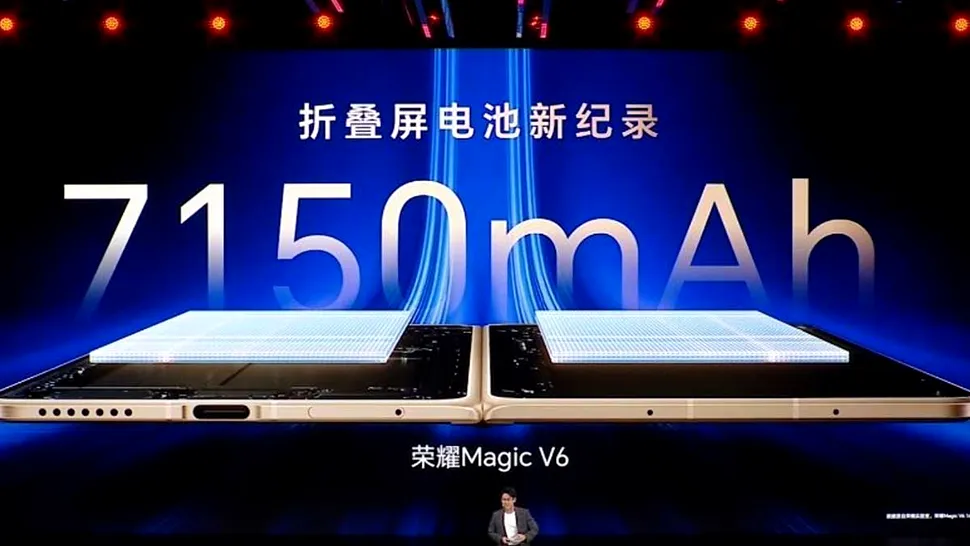 Magic V6 debutează în China: design mai subțire, balama reproiectată și baterie de mare capacitate