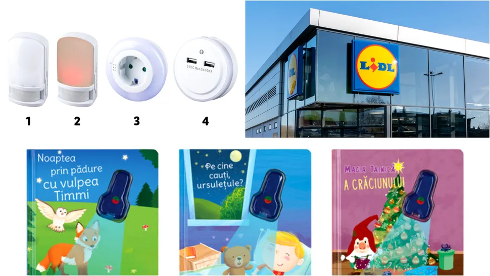 Lidl: Accesorii interesante pentru casă și produse de copii, disponibile în magazine