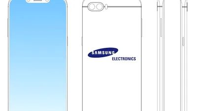 Samsung propune un design de smartphone Galaxy cu „breton”