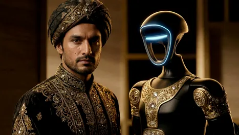 Aladdin, primul robot umanoid de lux din lume, decorat cu aur, de la Caviar – VIDEO