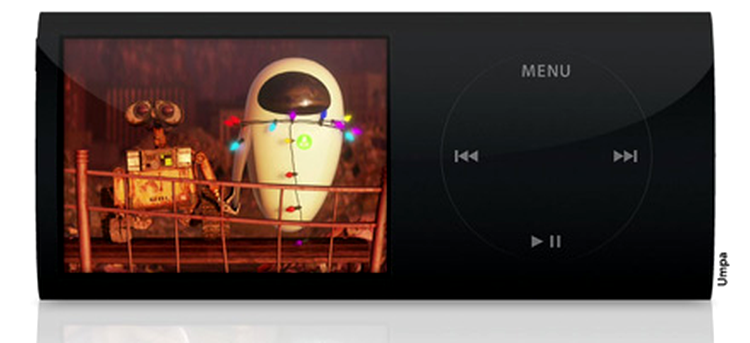 Apple iPod Nano mock-up
