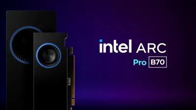 Intel confirmă GPU-ul de workstation Arc Pro B70