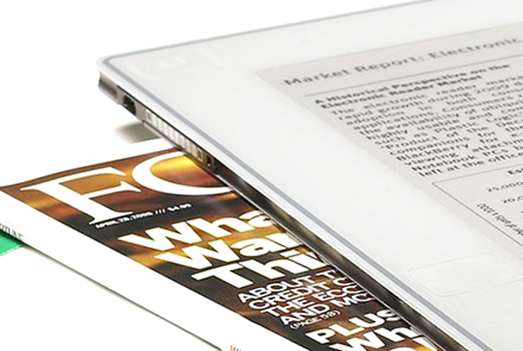 Plastic Logic E-Newspaper Reader