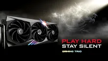 RTX 4090 MSI Gaming Trio scoate fum lângă conectorul de alimentare: incident surprins într-un livestream