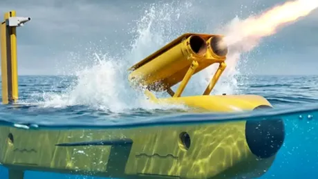 VIDEO | O companie de apărare a dezvăluit o dronă subacvatică inteligentă care „face autostopul” pentru a ajunge la țintă