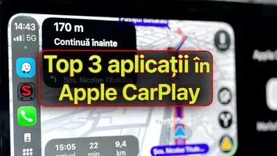 Top 3 aplicații din Apple CarPlay pe care merită să le folosești zilnic. Soluția care rămâne reper în navigație