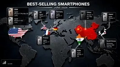 iPhone 17 domină piețele majore, Samsung rezistă în Coreea de Sud. Cele mai vândute smartphone-uri în iunie 2026