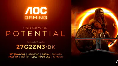 AOC GAMING 27G2ZN3/BK, monitor pentru gamerii competitivi, la un preț accesibil