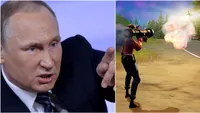 Putin e mânios: Creatori Fortnite fac ARMA de care se tem rușii și mai letală
