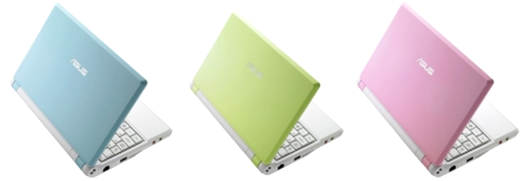Asus Eee PC în culori