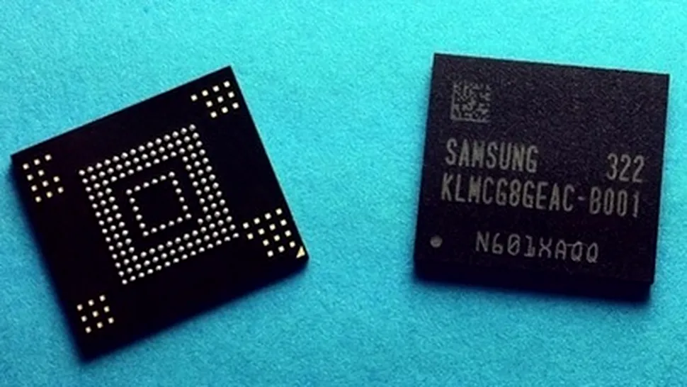 Noile memorii eMMC 5.0 de la Samsung promit dublarea vitezei stocării interne din tablete
