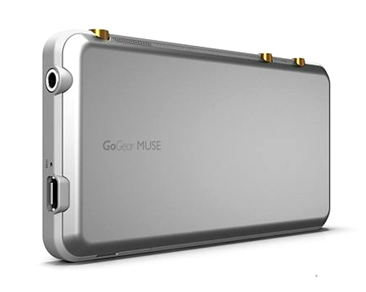 Philips GoGear Muse - conectorii