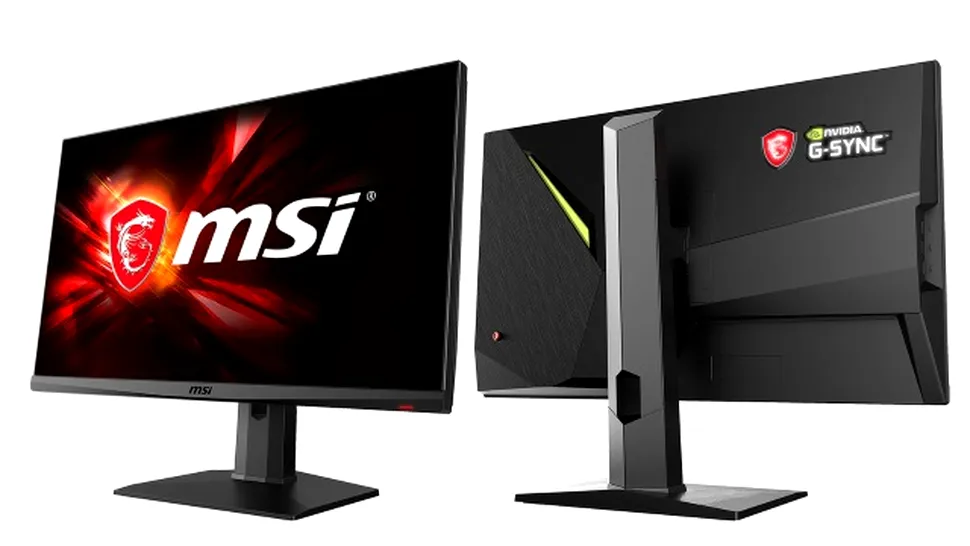 MSI anunţă un nou monitor ultra-rapid pentru jocuri