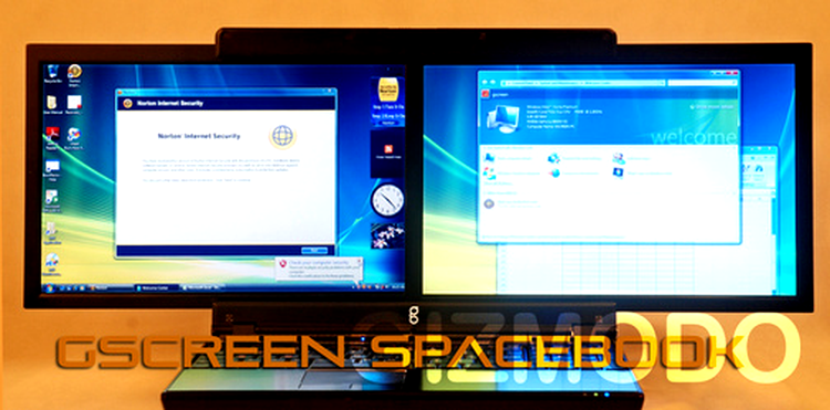 gScreen Spacebook