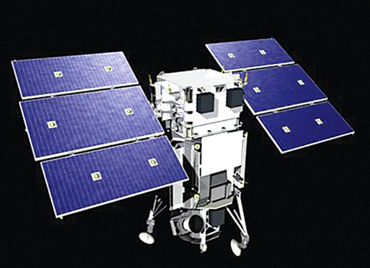 Cel mai nou satelit lansat de DigitalGlobe, companie care furnizeaza imagini pentru aplicatiile de localizare ale Google. 